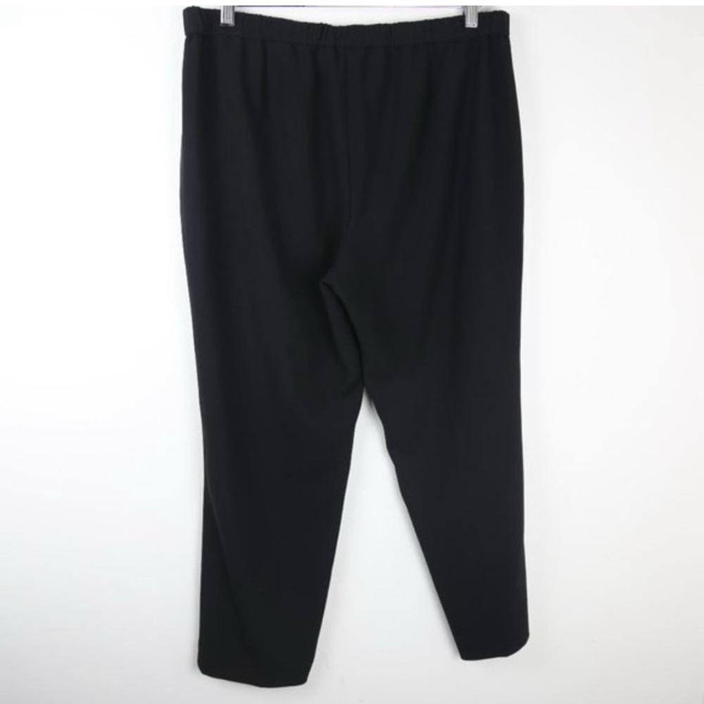 Theory Basic Black Pull-On Pant in Admiral Crepe Size 12 - Picture 6 of 6